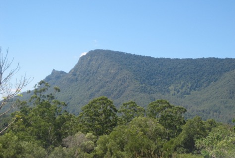 Mt. Warning in the morning