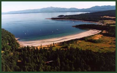 Tribune Bay on Hornby Island